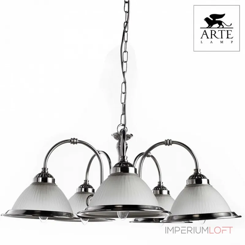 Подвесная люстра Arte Lamp American Diner A9366LM-5SS 