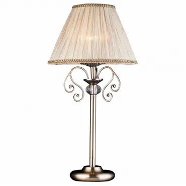 Настольная лампа декоративная Arte Lamp Charm A2083LT-1AB Цвет арматуры бронза Цвет плафонов кремовый от ImperiumLoft