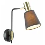 Бра Lumion Marcus 3638/1W Цвет плафонов черный Цвет арматуры бронза