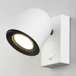 Бра Elektrostandard 1009 a047855 Цвет плафонов белый Цвет арматуры белый от ImperiumLoft