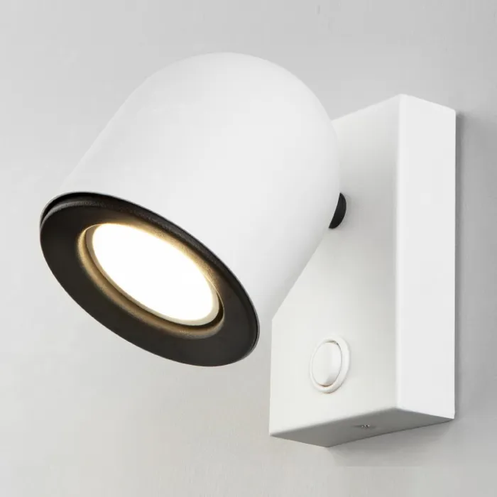 Бра Elektrostandard 1009 a047855 Цвет плафонов белый Цвет арматуры белый от ImperiumLoft