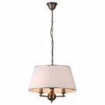 Подвесной светильник Arte Lamp Alice A3579SP-3AB Цвет арматуры бронза Цвет плафонов кремовый от ImperiumLoft