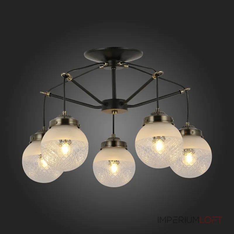 Потолочная люстра EVOLUCE Stricce SLE110302-05 Потолочная люстра EVOLUCE Stricce SLE110302-05