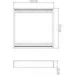 Рамка на 1 светильник Deko-Light 930167 Цвет арматуры белый