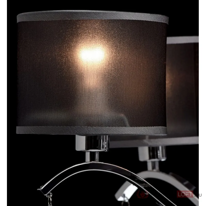 Подвесная люстра MW-Light Федерика 82 379019006 Цвет арматуры хром Цвет плафонов черный от ImperiumLoft
