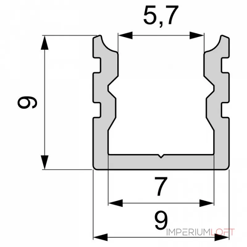 Профиль накладной Deko-Light AU-02-05 970185 Цвет арматуры белый Профиль накладной Deko-Light AU-02-05 970185 Цвет арматуры белый