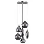 Подвесной светильник Lightstar Pentola 803067 Цвет арматуры хром Цвет плафонов серый от ImperiumLoft