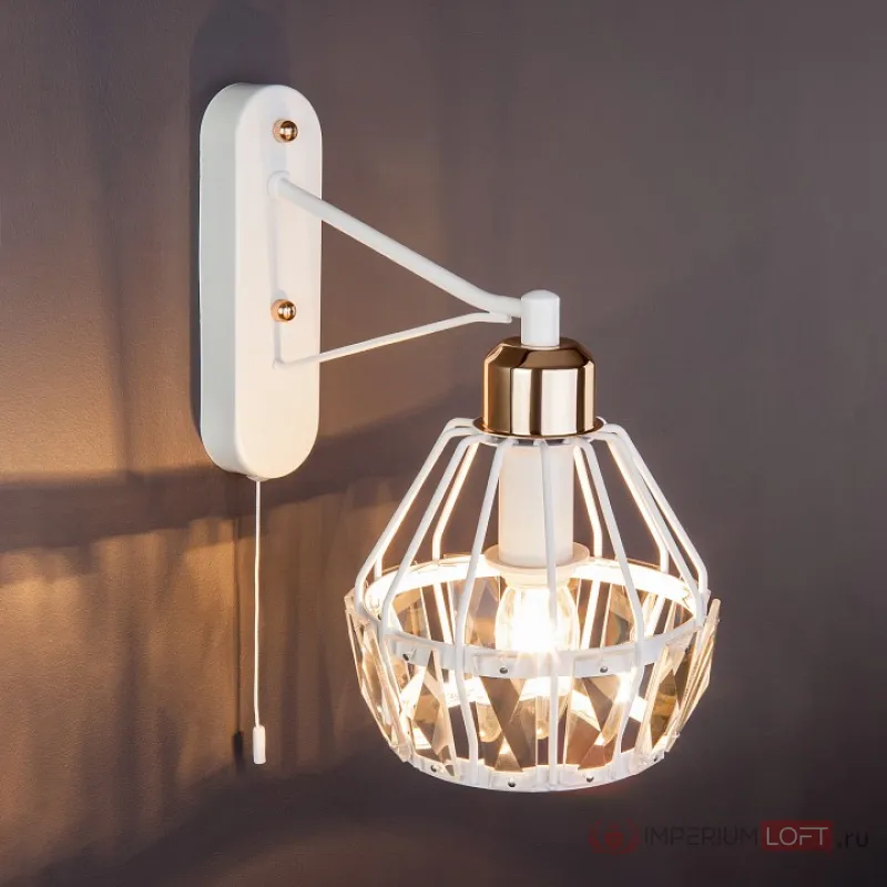 Бра Eurosvet Lord 70075/1 белый от ImperiumLoft