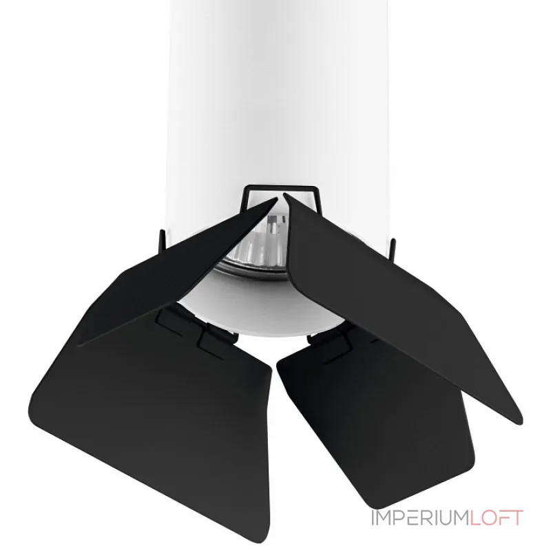 Накладной светильник Lightstar Rullo 3 R486437 Цвет плафонов черно-белый Накладной светильник Lightstar Rullo 3 R486437 Цвет плафонов черно-белый