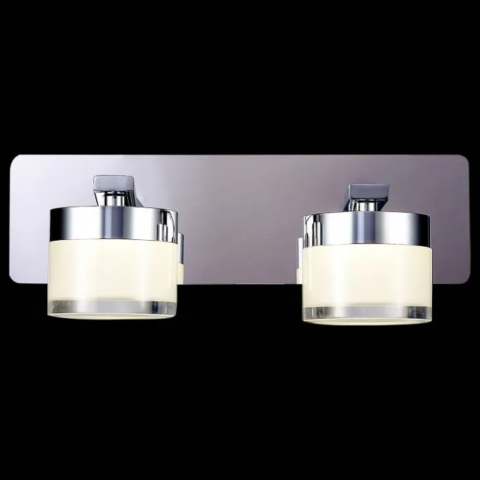 Светильник на штанге ST-Luce Saltaggio SL1600.101.02 Цвет плафонов белый Цвет арматуры хром от ImperiumLoft