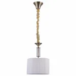 Подвесной светильник Omnilux Molveno OML-57606-01 Цвет арматуры бронза Цвет плафонов белый от ImperiumLoft