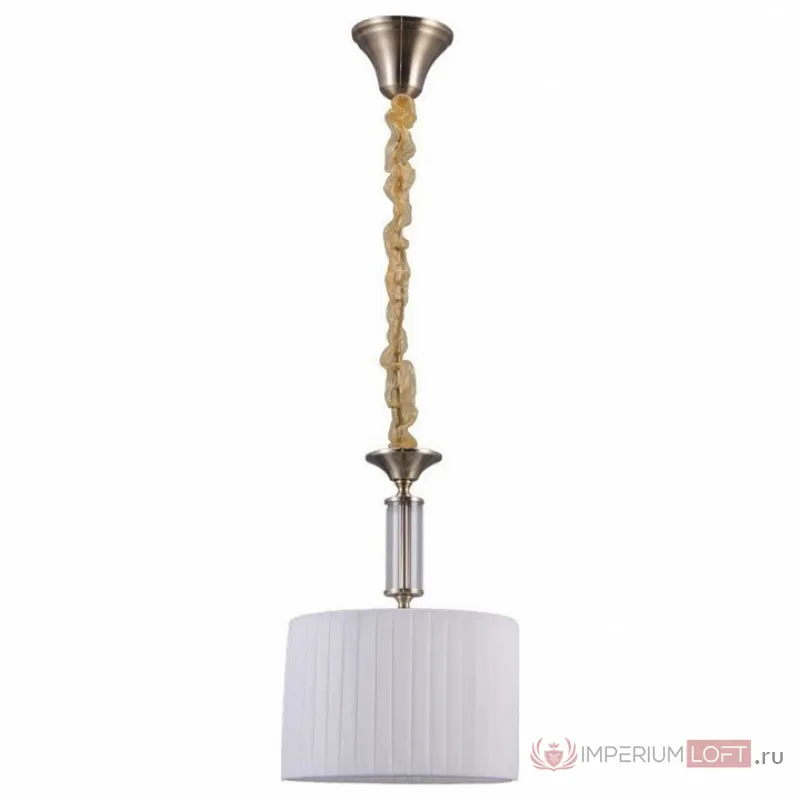 Подвесной светильник Omnilux Molveno OML-57606-01 Цвет арматуры бронза Цвет плафонов белый от ImperiumLoft