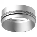 Рамка на 1 светильник Ambrella N612 N6123 МСH хром матовый D60*H32mm Out10mm MR16 Цвет арматуры хром