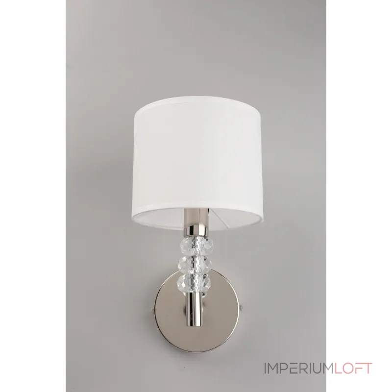 Бра Aployt Franula APL.724.01.01 Цвет арматуры никель Цвет плафонов белый