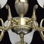 Подвесная люстра MW-Light Ариадна 20 450016305 Цвет арматуры бронза Цвет плафонов белый от ImperiumLoft