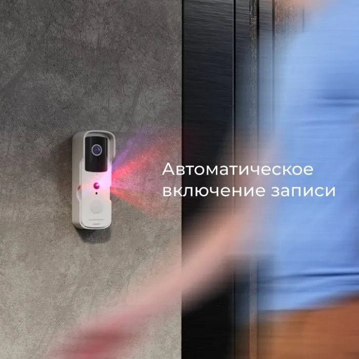 Звонок беспроводной с камерой Elektrostandard 76105 76105/00 Белый от ImperiumLoft
