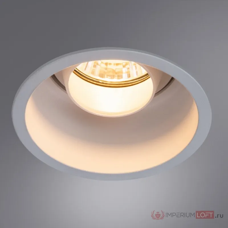 Встраиваемый светильник Arte Lamp Keid A2162PL-1WH Цвет арматуры Белый Цвет плафонов Белый от ImperiumLoft