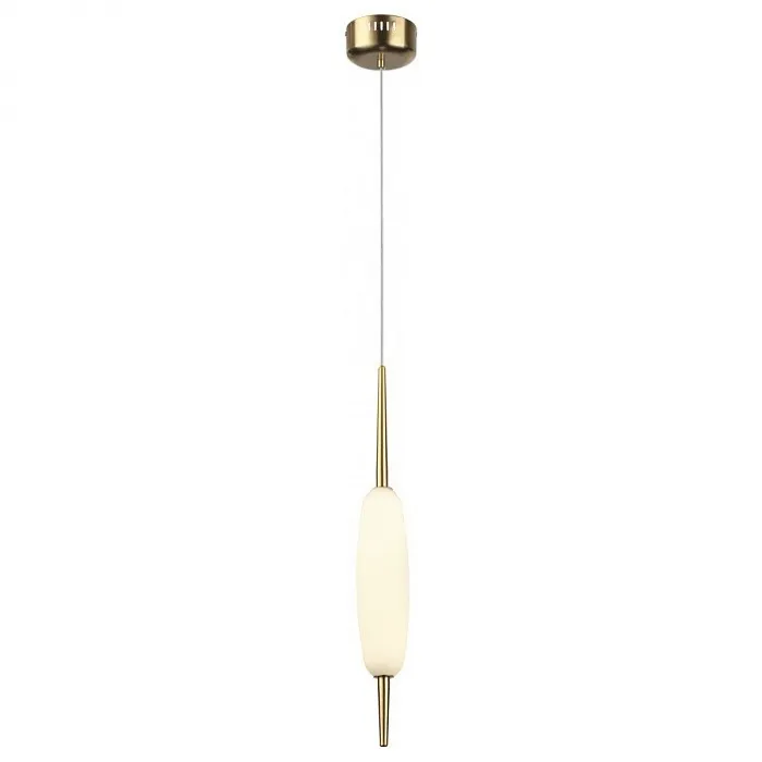 Подвесной светильник Odeon Light Spindle 4792/12L Цвет плафонов белый Цвет арматуры бронза от ImperiumLoft
