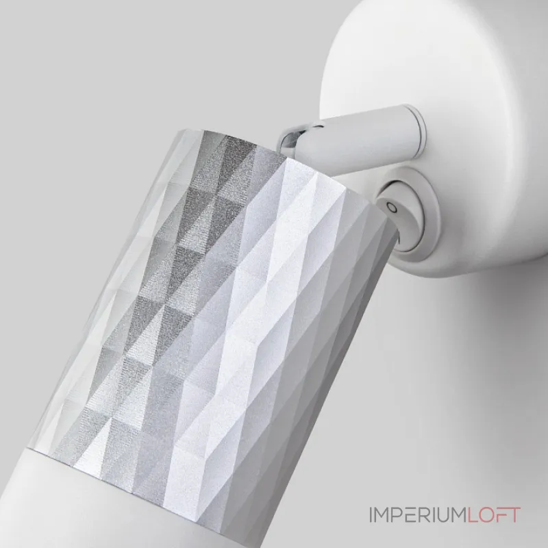 Бра Eurosvet Mizar 20088/1 белый/серебро Цвет плафонов серебро Цвет арматуры белый