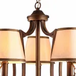Подвесная люстра Arte Lamp Castello A6016LM-5BG