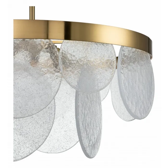 Светильник на штанге Indigo Bianco 12018/8R Brass от ImperiumLoft