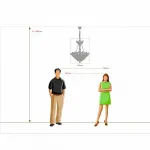 Подвесной светильник MW-Light Патриция 447010612 Цвет арматуры золото Цвет плафонов прозрачный от ImperiumLoft