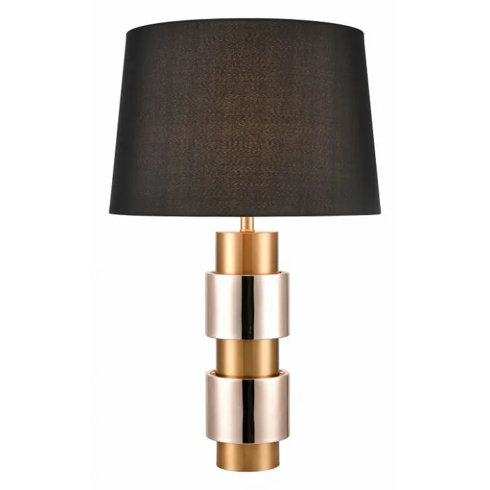 Настольная лампа декоративная Vele Luce Rome VL5754N01 Цвет арматуры Желтый Цвет плафонов Черный от ImperiumLoft