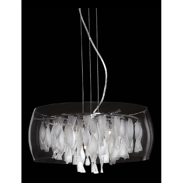 Подвесной светильник Lightstar Acquario 752084 Цвет арматуры хром Цвет плафонов прозрачный от ImperiumLoft