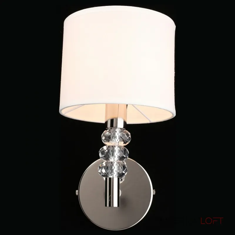 Бра Aployt Franula APL.724.01.01 Цвет арматуры никель Цвет плафонов белый