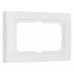 Рамка для двойной розетки Werkel Snabb basic белый W0082001