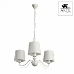 Подвесная люстра Arte Lamp Orlean A9310LM-3WG Цвет арматуры золото Цвет плафонов белый от ImperiumLoft