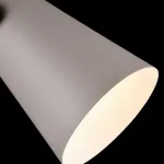 Настольная лампа декоративная Maytoni Novara MOD619TL-01GR Цвет арматуры серый Цвет плафонов серый от ImperiumLoft