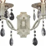 Бра TopLight Zoe TL7220B-02RY Цвет арматуры белый Цвет плафонов прозрачный