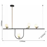 Светильник на штанге F-promo Pouli 4109-4P от ImperiumLoft