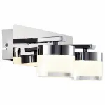 Светильник на штанге ST-Luce Saltaggio SL1600.101.02 Цвет плафонов белый Цвет арматуры хром от ImperiumLoft