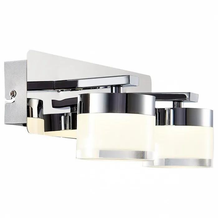 Светильник на штанге ST-Luce Saltaggio SL1600.101.02 Цвет плафонов белый Цвет арматуры хром от ImperiumLoft