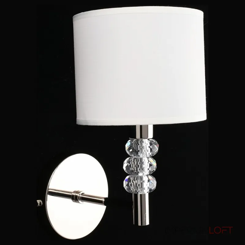 Бра Aployt Franula APL.724.01.01 Цвет арматуры никель Цвет плафонов белый