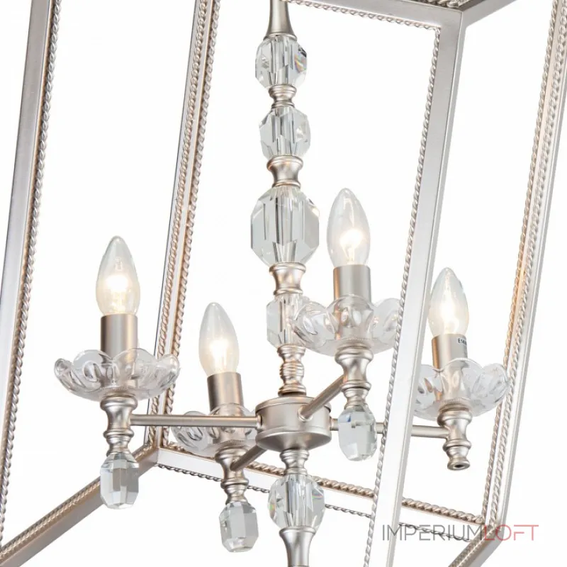 Подвесная люстра Lucia Tucci Inessa INESSA 3850.4 silver