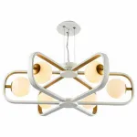 Подвесная люстра Maytoni Avola MOD431-PL-06-WG Цвет арматуры золото Цвет плафонов белый от ImperiumLoft