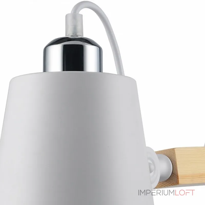 Бра Arte Lamp 7141 A7141AP-1WH Цвет арматуры белый Цвет плафонов белый