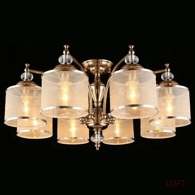 Потолочная люстра Aployt Agata APL.720.07.08  Потолочная люстра Aployt Agata APL.720.07.08