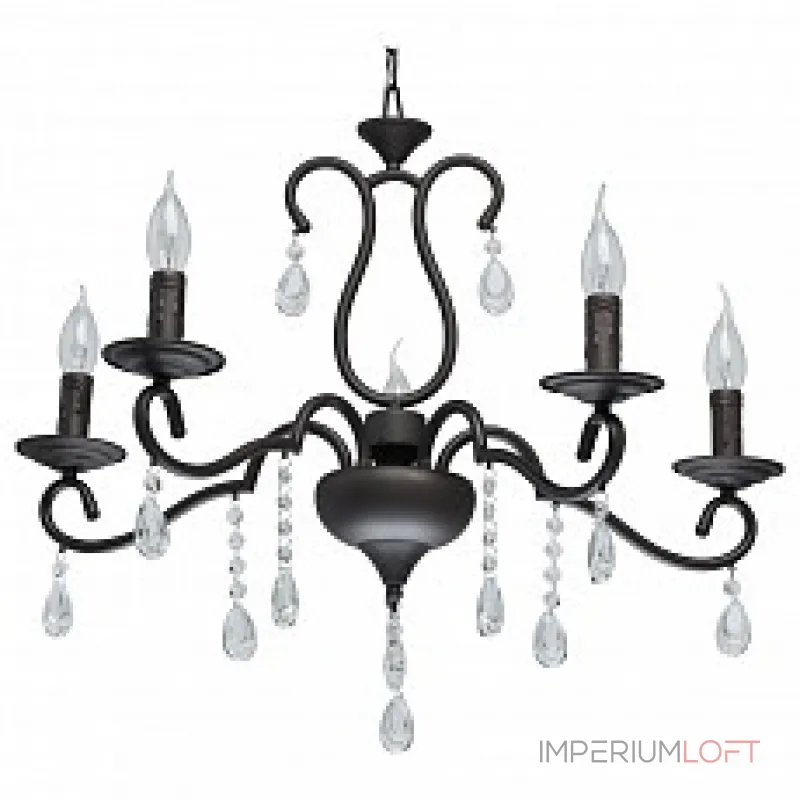 Подвесная люстра DeMarkt City Аида 20 323016705 Цвет плафонов прозрачный от ImperiumLoft