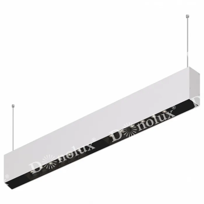Подвесной светильник Donolux DL18515 DL18515S121W12.48.500BB Цвет арматуры белый Цвет плафонов черный от ImperiumLoft