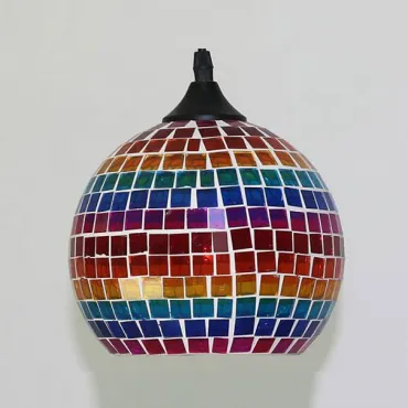 Подвесной светильник Hiper Tiffany 3 H034-3 Цвет плафонов разноцветный