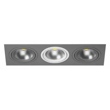 Встраиваемый светильник Lightstar Intero 111 i839090609 Цвет арматуры серый