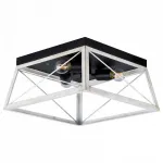 Накладной светильник Stilfort Kaizer 3004/01/03C Цвет плафонов белый Цвет арматуры черный от ImperiumLoft