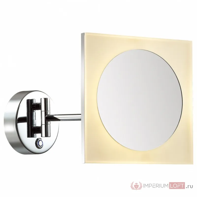 Подсветка для зеркала Odeon Light Mirror 4679/6WL Цвет арматуры хром Цвет плафонов белый от ImperiumLoft