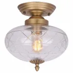 Накладной светильник Arte Lamp A2303PL-1SG Цвет арматуры золото Цвет плафонов прозрачный