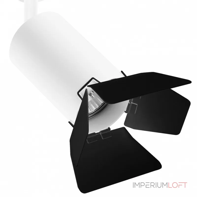 Светильник на штанге Lightstar Rullo 1 R1T436437 Цвет плафонов черно-белый