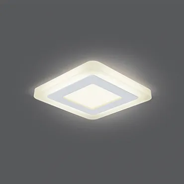 Встраиваемый светильник Gauss Backlight BL120 Цвет плафонов белый Цвет арматуры белый